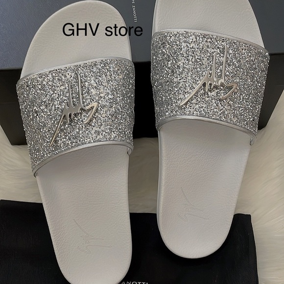 Giuseppe zanotti men’s Glitter slide - Picture 6 of 10